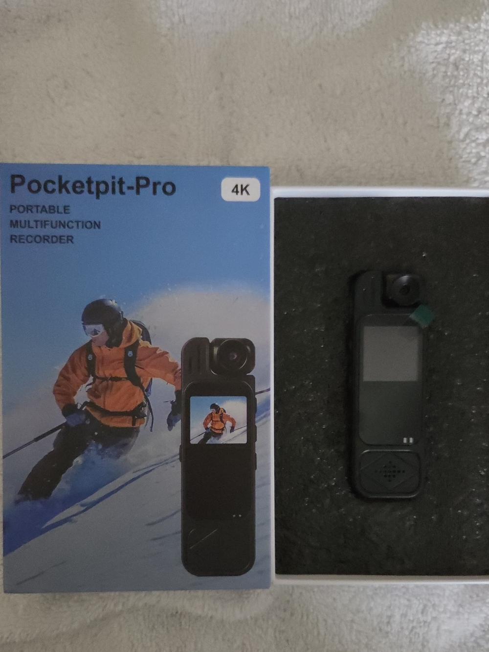 4K Portable Multifunction Recorder - Black